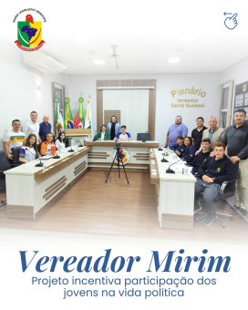 Sessão dos Vereadores Mirins